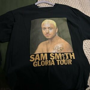 Black Sam Smith Gloria Tour T-Shirt